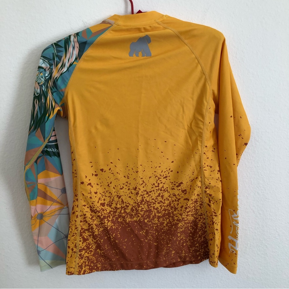 Yellow Rashguard M - Picture 10 of 12
